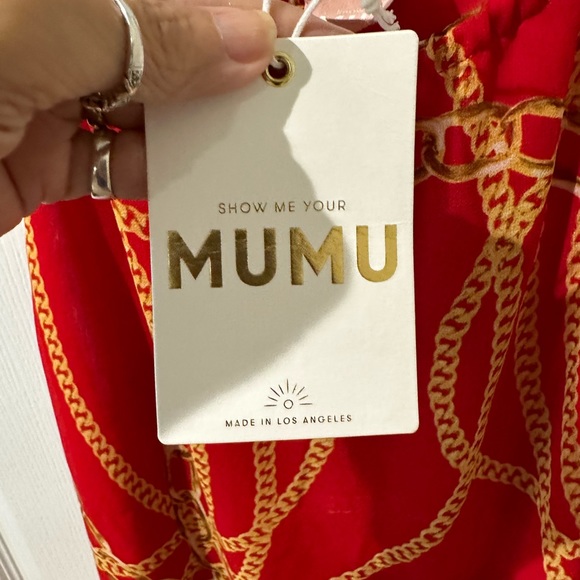 Show Me Your Mumu Heather McMahan collection Flow N Go Off The Chain Dress NWT - Picture 5 of 10